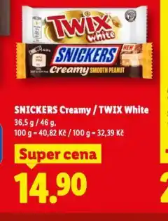 Lidl Twix white nabídka