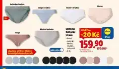 Lidl Kalhotky 5 kusů nabídka