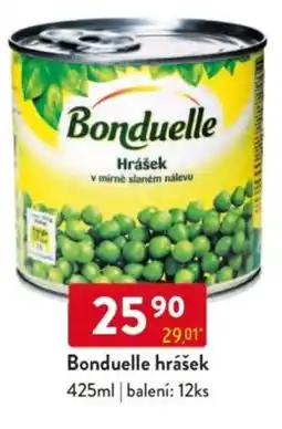 Qanto Bonduelle hrášek nabídka