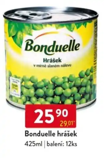 Qanto Bonduelle hrášek nabídka