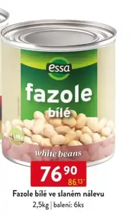 Qanto Essa Fazole bílé ve slaném nálevu nabídka