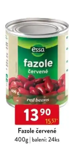 Qanto Essa Fazole červené nabídka