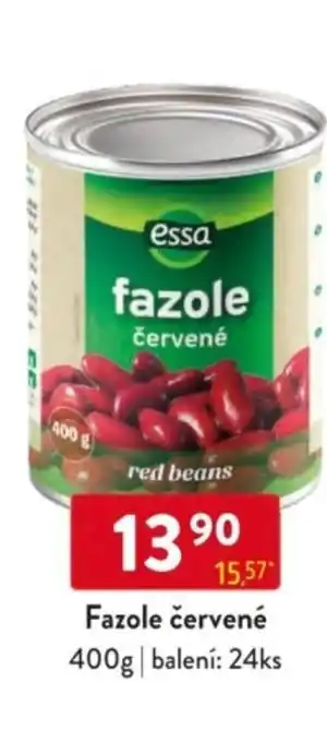 Qanto Essa Fazole červené nabídka