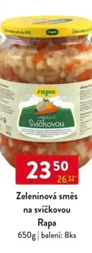 Qanto Zeleninová směs na svíčkovou Rapa nabídka