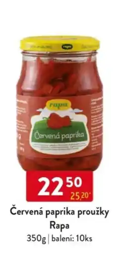 Qanto Červená paprika proužky Rapa nabídka