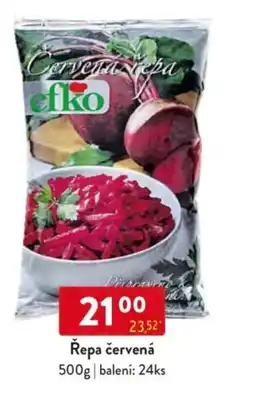 Qanto Efko Řepa červená nabídka