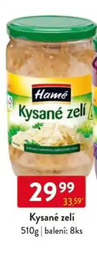 Qanto Hamé Kysané zelí nabídka