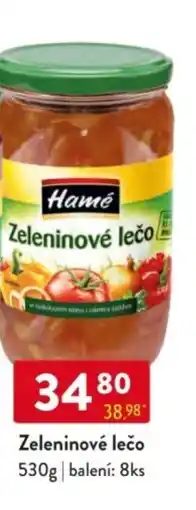 Qanto Hamé Zeleninové lečo nabídka