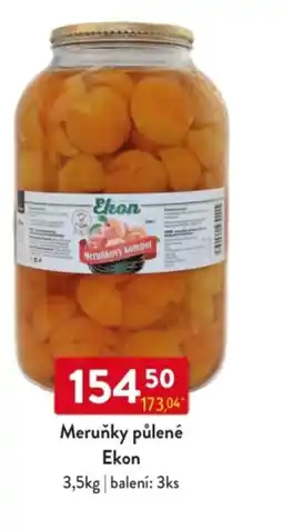 Qanto Meruňky půlené Ekon nabídka