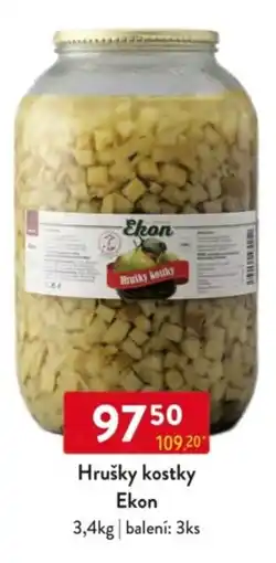 Qanto Hrušky kostky Ekon nabídka