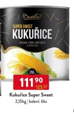 Qanto Kukuřice Super Sweet nabídka
