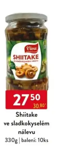 Qanto Viva Shiitake ve sladkokyselém nálevu nabídka