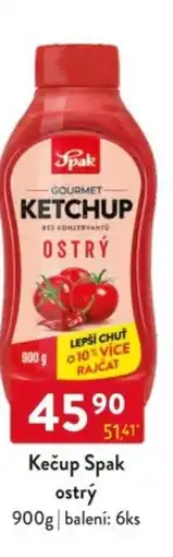 Qanto Kečup Spak ostrý nabídka