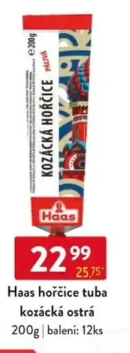 Qanto Haas hořčice tuba kozácká ostrá nabídka