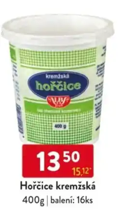 Qanto Hořčice kremžská nabídka