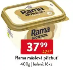 Qanto Rama máslová příchuť' nabídka