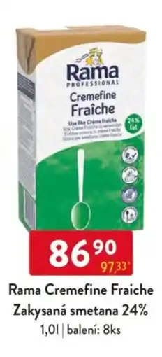 Qanto Rama Cremefine Fraiche Zakysaná smetana 24% nabídka