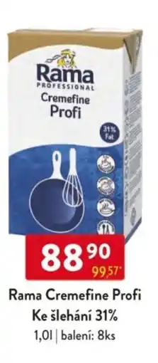 Qanto Rama Cremefine Profi Ke šlehání 31% nabídka