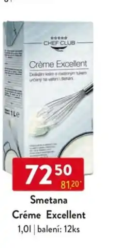 Qanto Smetana Créme Excellent nabídka