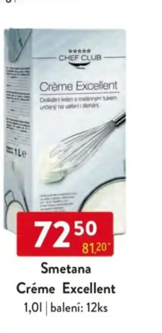Qanto Smetana Créme Excellent nabídka