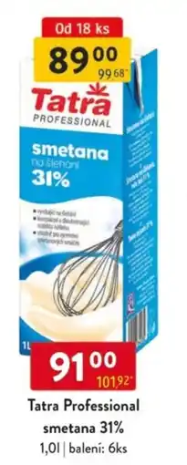 Qanto Tatra Professional smetana 31% nabídka