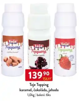 Qanto Toje Topping karamel, čokoláda, jahoda nabídka