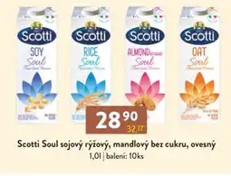 Qanto Scotti Soul sojový rýžový, mandlový bez cukru, ovesný nabídka