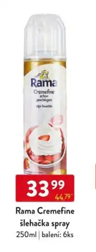 Qanto Rama Cremefine šlehačka spray nabídka