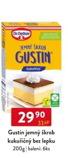 Qanto Dr.Oetker Gustin jemný škrob kukuřičný bez lepku nabídka