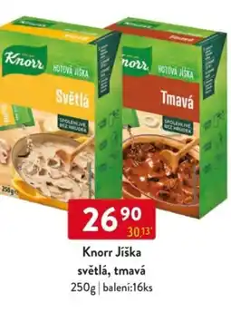 Qanto Knorr Jíška světlá, tmavá nabídka