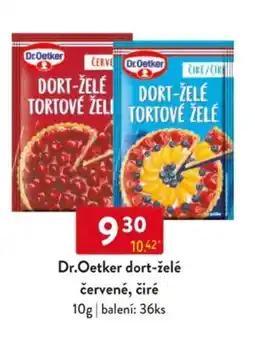 Qanto Dr.Oetker dort-želé červené, čiré nabídka