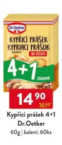 Qanto Kypřící prášek 4+1 Dr.Oetker nabídka