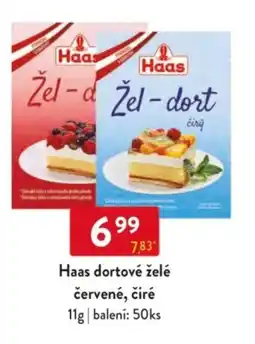Qanto Haas dortové želé červené, čiré nabídka