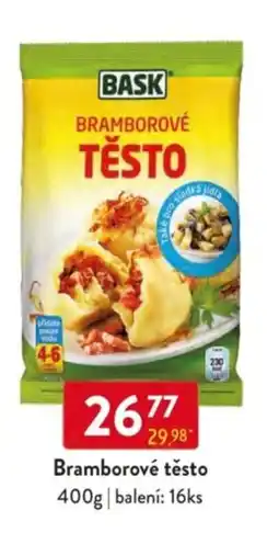 Qanto BASK Bramborové těsto nabídka