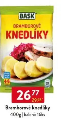 Qanto BASK Bramborové knedlíky nabídka