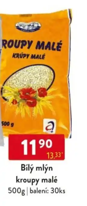 Qanto Bílý mlýn kroupy malé nabídka