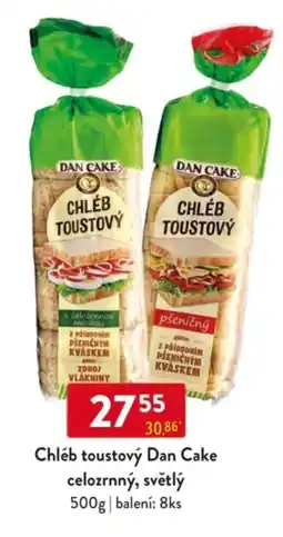 Qanto Chléb toustový Dan Cake celozrnný, světlý nabídka