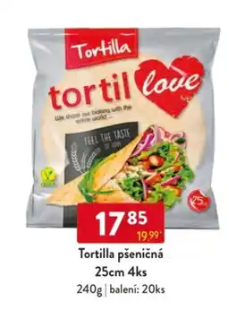 Qanto Tortilla pšeničná 25 cm 4 ks nabídka