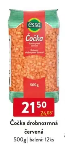 Qanto Essa Čočka drobnozrnná červená nabídka