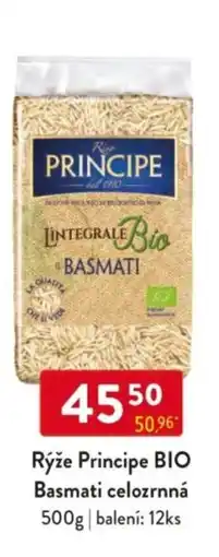Qanto Rýže Principe BIO Basmati celozrnná nabídka