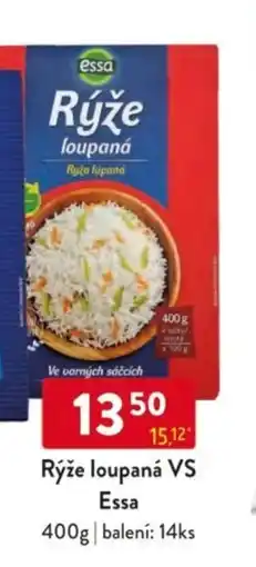 Qanto Rýže loupaná VS Essa nabídka