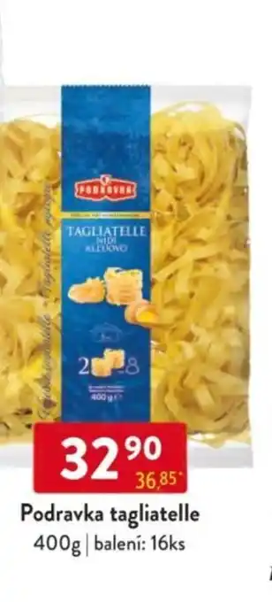 Qanto Podravka tagliatelle nabídka