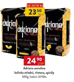 Qanto Adriana semolina kolínka střední, vřetena, spirály nabídka