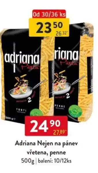 Qanto Adriana Nejen na pánev vřetena, penne nabídka