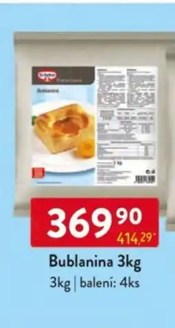 Qanto Dr.Oetker Bublanina nabídka