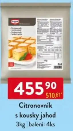 Qanto Dr.Oetker Citronovník s kousky jahod nabídka