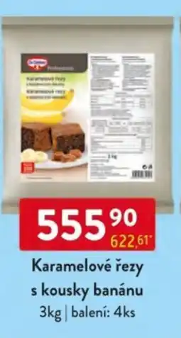 Qanto Dr.Oetker Karamelové řezy s kousky banánu nabídka