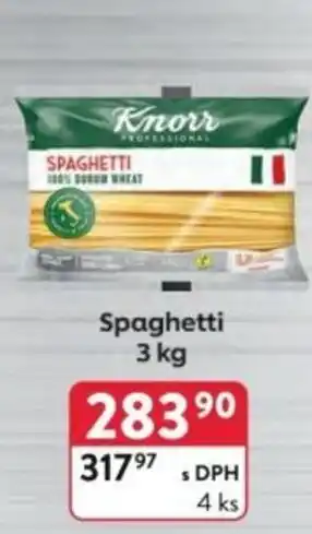 Qanto Knorr Spaghetti nabídka