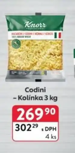 Qanto Knorr Codini - Kolínka nabídka