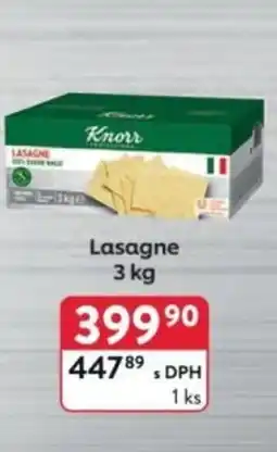 Qanto Knorr Lasagne nabídka